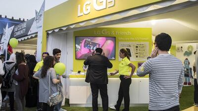 Excited Korean Culture followers. Vidhyaa for The National