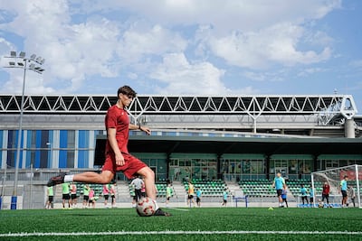 UE Cornella has one of the most productive youth football systems in Spain. EPA
