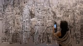 ART DUBAI 2026 Open day for visitors. General view of show attendance. Antonie Robertson/The National