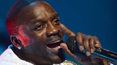 Akon. AFP