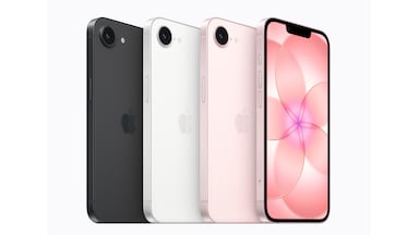 The new Apple iPhone 17e series. Photos and videos taken by The National were a little brighter than with its predecessor, the iPhone 16e. Photo: Apple
