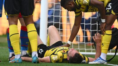 Tom Cleverley – 4. The long-serving Watford player was forced off in the second half. He took a hit in the first half before going down against just after the break. AFP