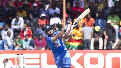 Ajinkya Rahane in action durng the ODI series against Zimbabwe. Next up for India is the two-match T20 series. Tsvangirayi Mukwazhi / AP Photo