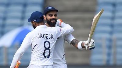 Virat Kohli scored an unbeaten double century against South Africa in the Pune Test in October. AFP