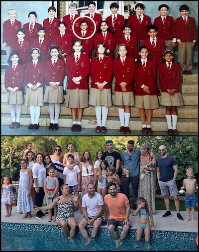 Selina Denman recently attended a school reunion in Cyprus.
