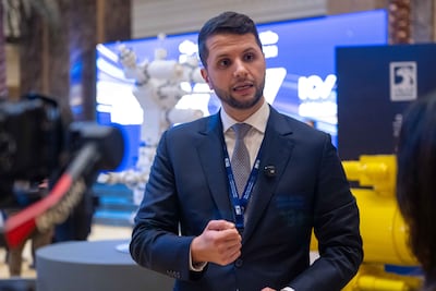 Mazen Shehada, director of business development at Abu Dhabi Oilfield Services. Ryan Lim for The National