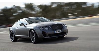 No matter how retuned the suspension is, Bentley simply cannot disguise the fact that the car is so heavy.