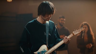 Junoon is the title of the 2015 collaboration album by English composer Jonny Greenwood, pictured, Israeli composer Shye Ben Tzur and the Indian ensemble, the Rajasthan Express. Photo: World Circuit Records