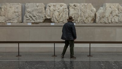 Greece has long demanded the return of the sculptures, which were removed by Lord Elgin in the early 19th century. Getty
