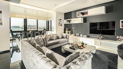 The first floor sitting room.