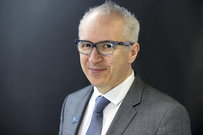 Dr Homero Rivas, a consultant digestive and bariatric surgeon laparoscopic surgery and endoscopy. Chris Whiteoak / The National