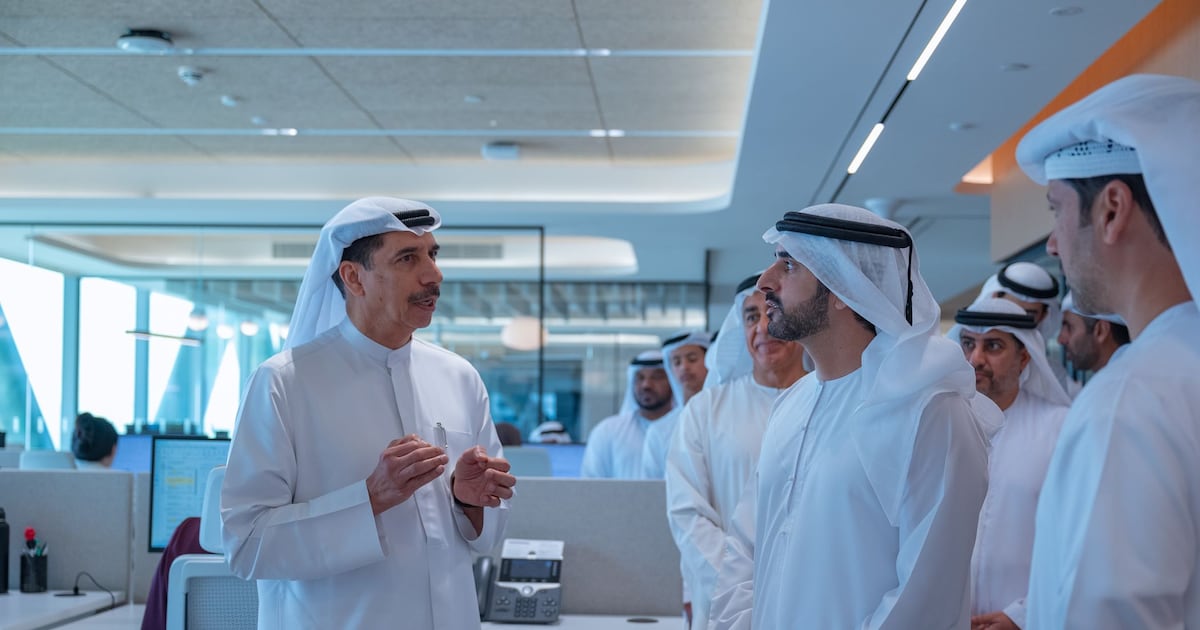 Scheich Hamdan besucht das Dubai Internationale Finanzzentrum Scheich Hamdan besucht das Dubai Internationale Finanzzentrum