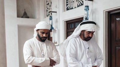 During Ramadan, the evening tarawih prayer is longer than usual, at about 30 to 45 minutes, says Ahmed Al Jafflah. Anna Nielsen / The National