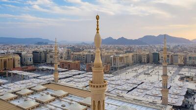 Al Masjid an Nabawi, also known as The Prophet’s Mosque, in Madinah, Saudi Arabia. All photos: SPA
