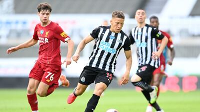 Dwight Gayle - 6: On his toes and showed great composure with goal in first 30 seconds. Ploughing a lone furrow up front for most of the match. AFP