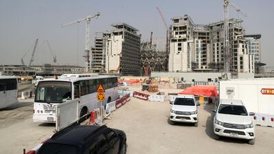 Al Wasl Plaza, Expo 2020 Dubai. Chris Whiteoak / The National