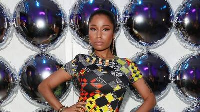 Nicki Minaj at NYFW. “He doesn’t necessarily have a crazy style, but it’s his own thing and he kind of coins his own sort of image and I love it,” Minaj said of Alexander Wang, who answered with the word “Sneakers!” when asked, in backstage interview after his runway show on Saturday, what his overarching design theme had been. Wang is always a big Fashion Week draw, and this show, in a huge pier by the Hudson River, was no exception — the designer had Rihanna, Minaj and the former model Lauren Hutton all sitting together in the front row. Amy Sussman / Invision / AP