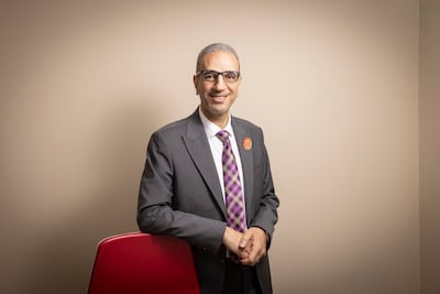Dr Wael Seitan, principal of Applied Technology Schools – Sharjah. Antonie Robertson/The National
