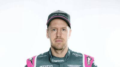 New Aston Martin driver Sebastian Vettel. Courtesy Aston Martin