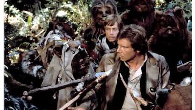 The actor Mark Hamill stars as Luke Skywalker alongside Harrison Ford's Han Solo in Return of the Jedi. According to a producer, the ending of the film could have been vastly different.