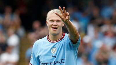 Manchester City v Nottingham Forest (10.30pm): It would be safe to say that Erling Haaland has not taken long to hit the Premier League goals trail. The big Norwegian bagged a hat-trick against Crystal Palace, taking his tally to six in four games. Forest will need time for their 18 summer signings to bed in and City away is no place for a new-look team to find their feet. Prediction: City 3 Forest 0. Reuters