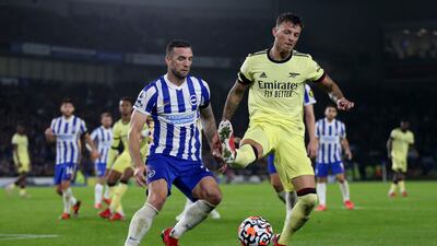 Shane Duffy 7 - Looked calm in Brighton’s back three that got the better of the Gunners’ attack. Getty