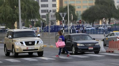 Public awareness campaigns on road safety are most effective if supported by law enforcement and linked with other initiatives, experts say. Ravindranath K / The National