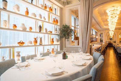 Dubai-born Greek restaurant Gaia opened in London's Mayfair in December 2023. Photo: Fundamental Hospitality