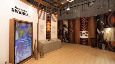 The Rwanda pavilion. Suneesh Sudhakaran/Expo 2020 Dubai