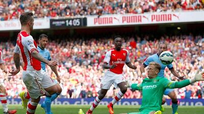 Jack Wilshere helped Arsenal start their comeback trail after having dominated in the first half but were denied three points eventually. Eddie Keogh / Reuters