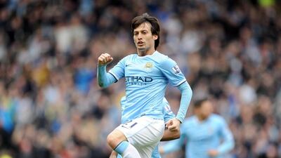 David Silva gabe Manchester City a 1-0 lead against Hull City at the KC Stadium on March 15, 2014 in Hull, England. Clint Hughes / Getty Images