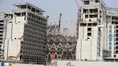 Al Wasl Plaza, Expo 2020 Dubai. Chris Whiteoak / The National
