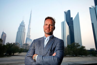 Carl Freer is the founder of Singapore AI fintech company Watstock. Chris Whiteoak for The National