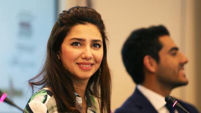 Mahira Khan says working with Shah Rukh Khan in the Bollywood drama Raees was a ‘surreal’ experience. Pawan Singh / The National