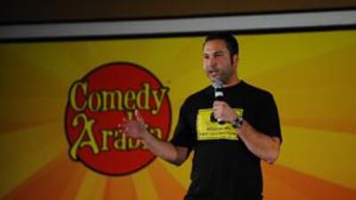 Ahmed Ahmed on form Comedy Arabia's Abu Dhabi premier: its no laughing matter making money out of humour.