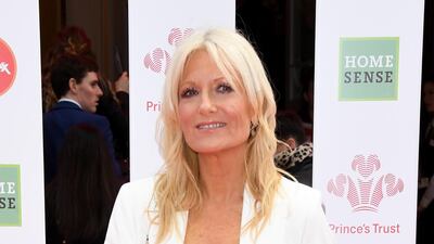 Presenter Gaby Roslin arrives at The Prince's Trust Awards held at the London Palladium on March 11, 2020. Getty Images