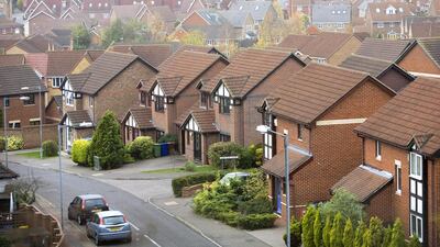 Residential housing on the Chafford Hundred development in London. Chris Ratcliffe / Bloomberg News