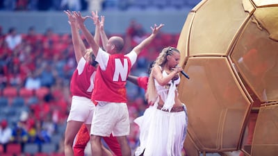 Elyanna performs. Reuters