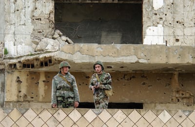 Syrian forces occupied Lebanon from 1976 to 2005. Getty Images