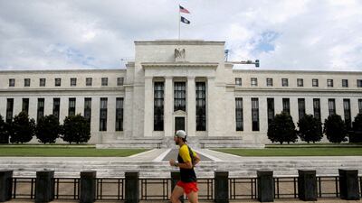 The Federal Reserve building in Washington. The Fed is widely expected to cut US interest rates when it holds its September 17-18 meeting. Reuters