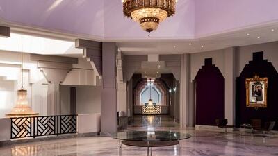 The Mövenpick Hotel Mansour Eddahbi Marrakech. Alan Keohane / www.still-images.net