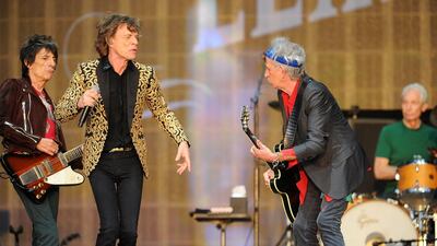 The Rolling Stones will bring their 14 ON FIRE tour to Abu Dhabi in February. Mark Allan/Invision/AP