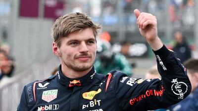 Max Verstappen took pole position for the Australian Grand Prix after recording a fastest lap of 1m 16.732s during qualifying. AFP