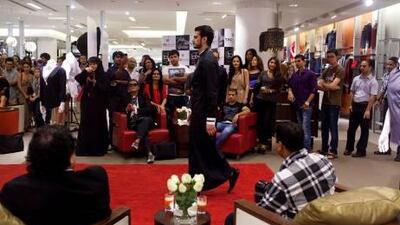 Toby’s autumn/winter line was unveiled in Dubai earlier this month. Christopher Pike / The National