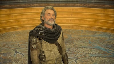 Kurt Russell as Ego the Living Planet in Marvel’s Guardians Of The Galaxy Vol. 2. Chuck Zlotnick / Disney-Marvel via AP