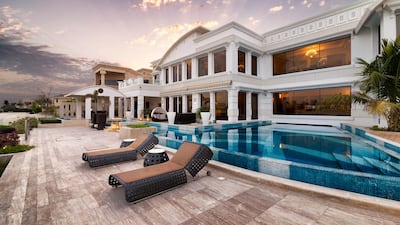 7: Dh65 million. Signature Villa, Frond L. 7 bedrooms, 8 bathrooms (7 ensuite), 15,683 sq ft plot.