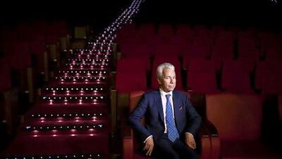 Professor Dr. Jean-Yves de Cara, the Executive Director of the Paris-Sorbonne University of Abu Dhabi poses for a portrait following an interview on July 18, 2011, in his office at the university campus in Abu Dhabi. (Silvia Razgova/The National)