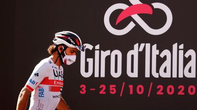 UAE Team Emirates rider Fernando Gaviria has tested positive for Covid-19 at the Giro d'Italia 2020 cycling race. AFP