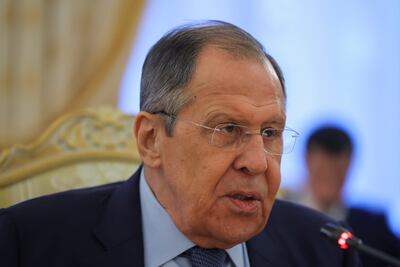 Foreign Minister Sergey Lavrov called Ukraine's idea of driving Russia out of eastern Ukraine and Crimea with western help 'an illusion'. EPA