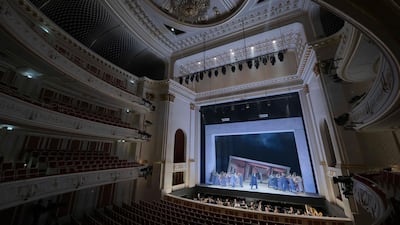 The show must go on. More artists and opera houses are performing online without an audience. The orchestra and the ensemble of the Staatsoper perform and streamed their performance of the opera Carmen without audience in Berlin, Germany on March 12, 2020. AP